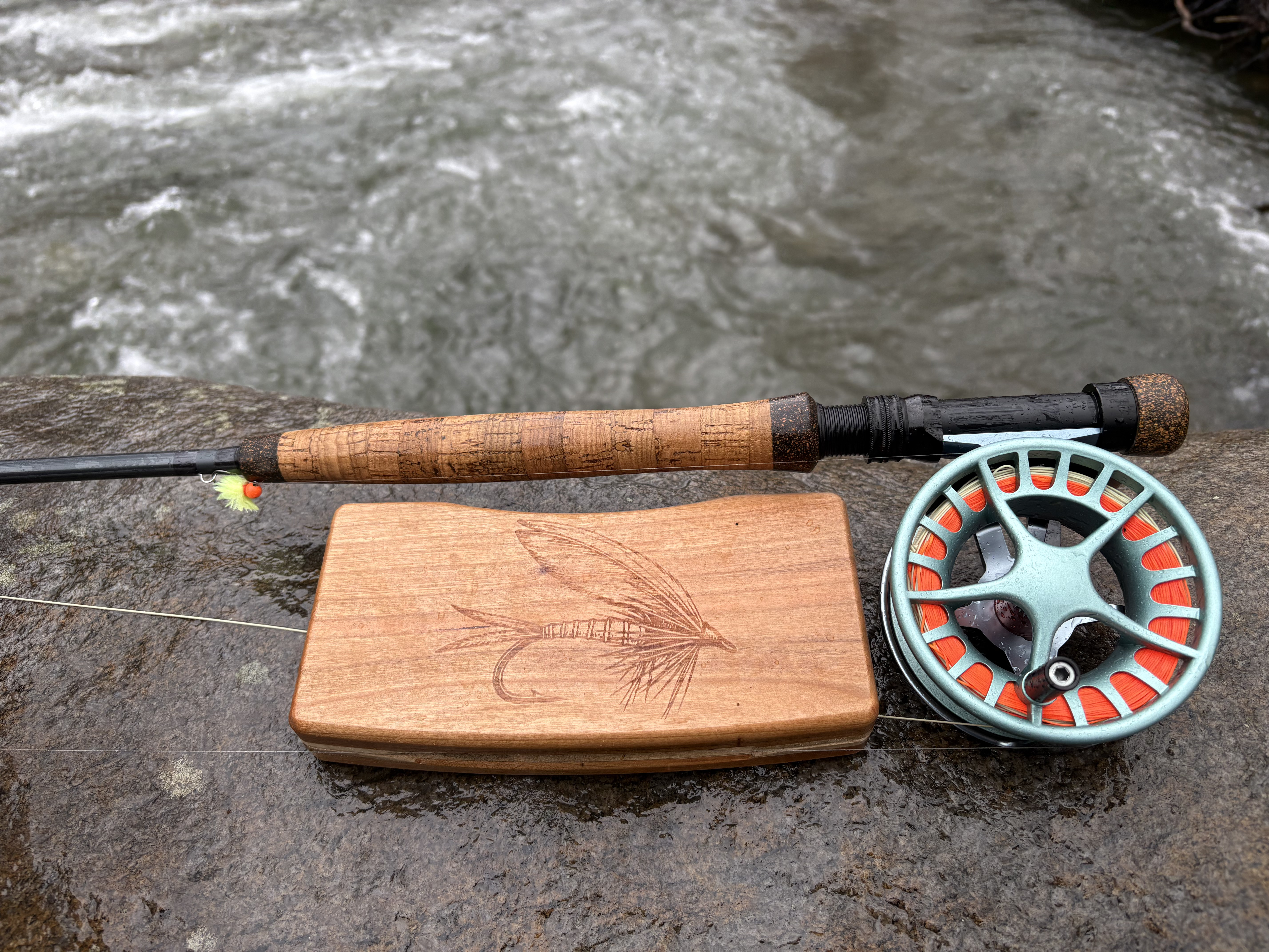 Wooden fly box product preview